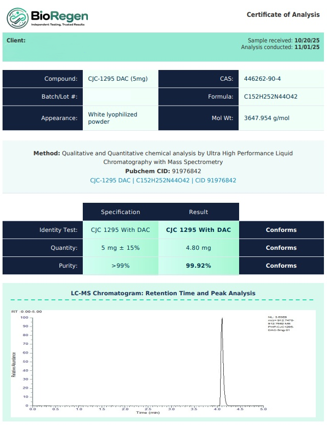 CJC-1295 With dac 5mg